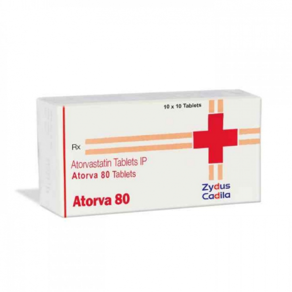 Buy ATORVA 80MG online medicine-pharmadeliveries.com