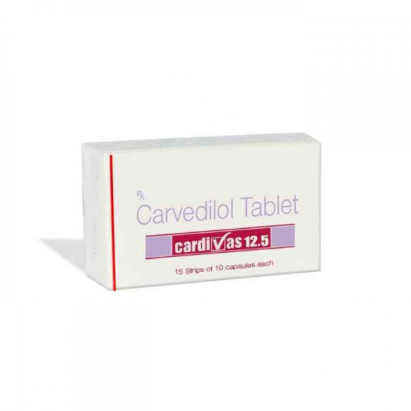 Buy CARDIVAS 12.5MG online medicine -pharmadeliveries.com