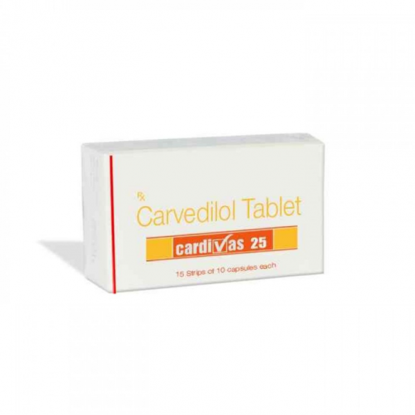 Buy CARDIVAS 25MG online medicine-pharmadeliveries.com