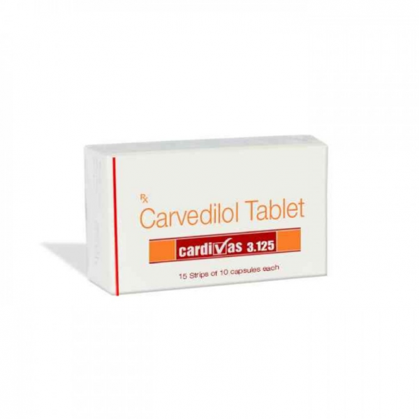 Buy CARDIVAS 3.125MG online medicine-pharmadeliveries.com