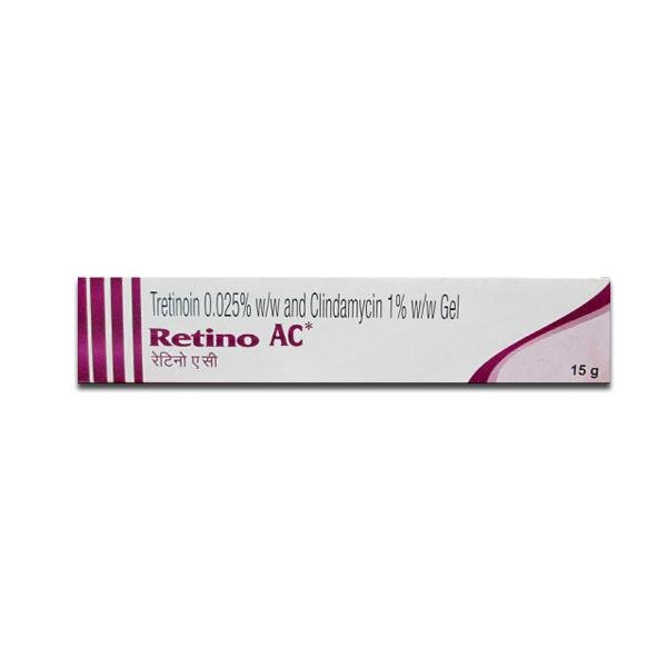 Buy Retino Ac Gel 0.025% + 1% medicine-pharmadeliveries.com
